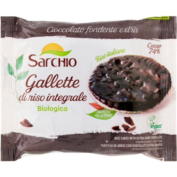 Sarchio Tortita Bio Monoporcion Arroz y Choc Negro 25g