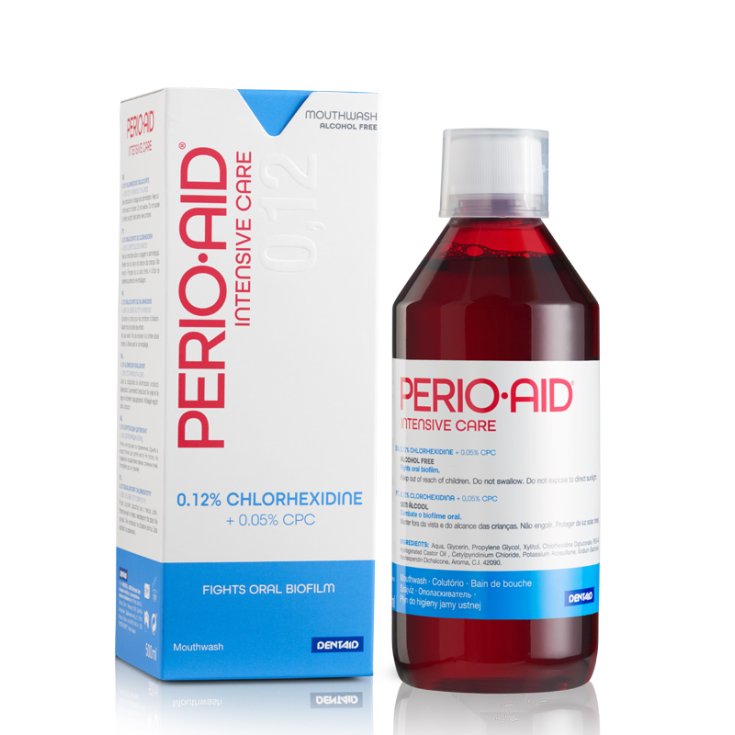 Dentaid Perio Aid Bain de Bouche 0,12% 500 ml