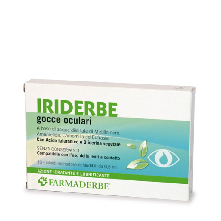 Farmaderbe Iriderbe Collyre Monodose 10x0,5ml