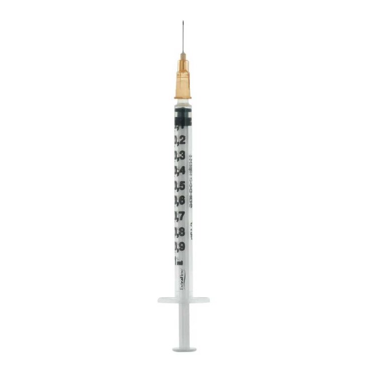 G26 Insuline Extrafine Seringue tube 1ml