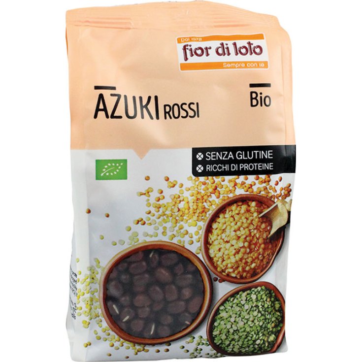 Fior Di Loto Azuki Rossi Bio Sans Gluten 400g