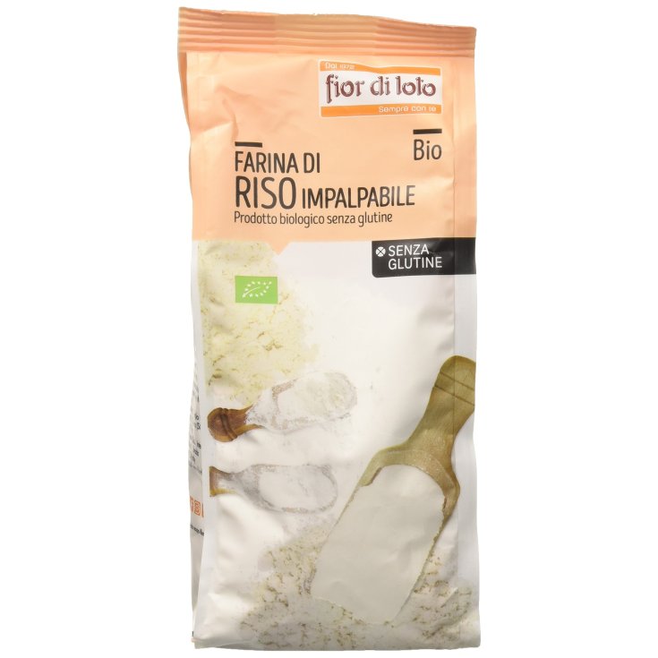 Fior Di Loto Farine de Riz Impalpable Bio Sans Gluten 375g