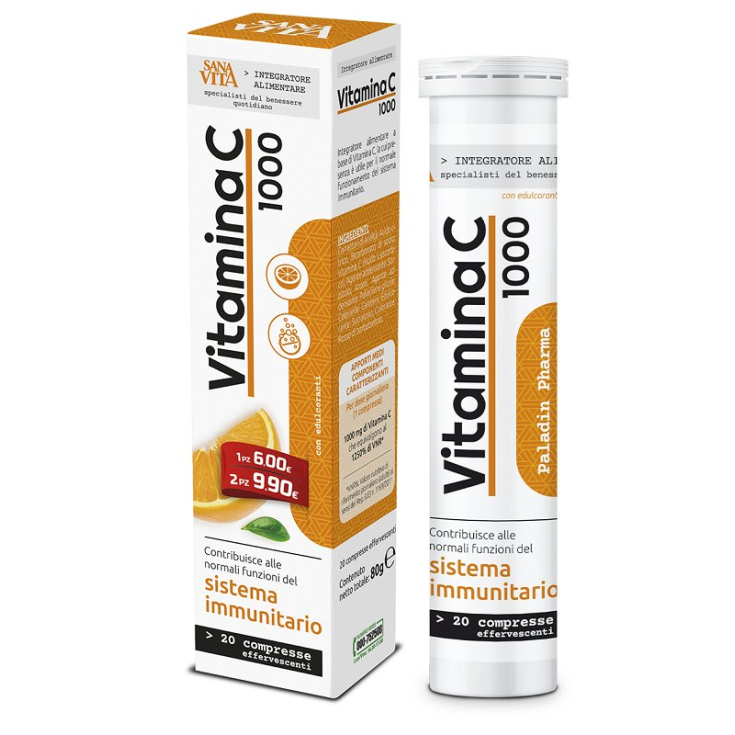 Sanavita Vitamine C 20 Comprimés Effervescents