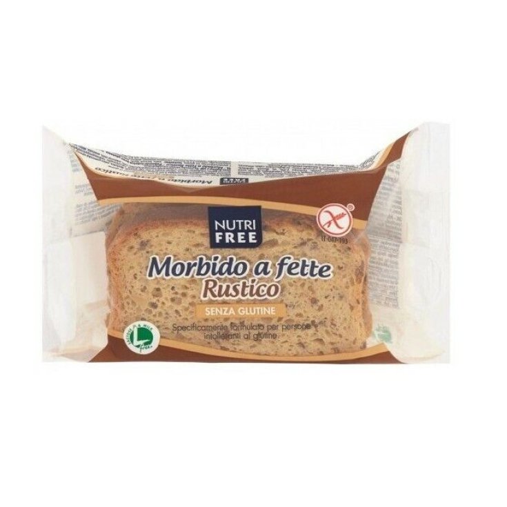 NutriFree Pain Rustique Tranché Doux Sans Gluten 165g