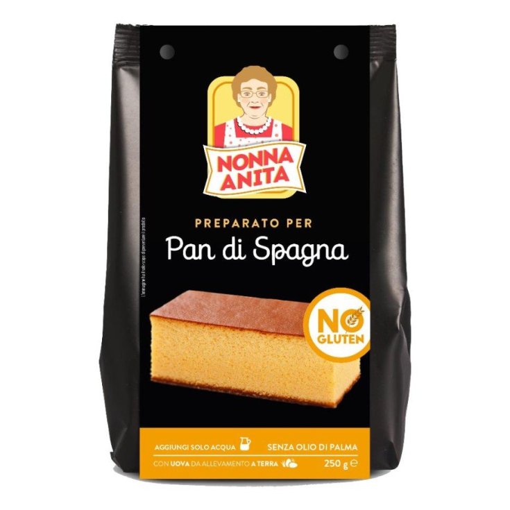 Nonna Anita Gâteau éponge sans gluten préparé 250g