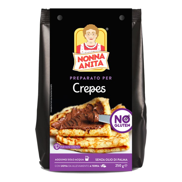 Nonna Anita Préparé Pour Crêpes Sans Gluten 250g