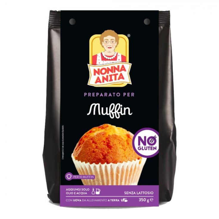 Nonna Anita Préparé Pour Muffin Sans Lactose 350g