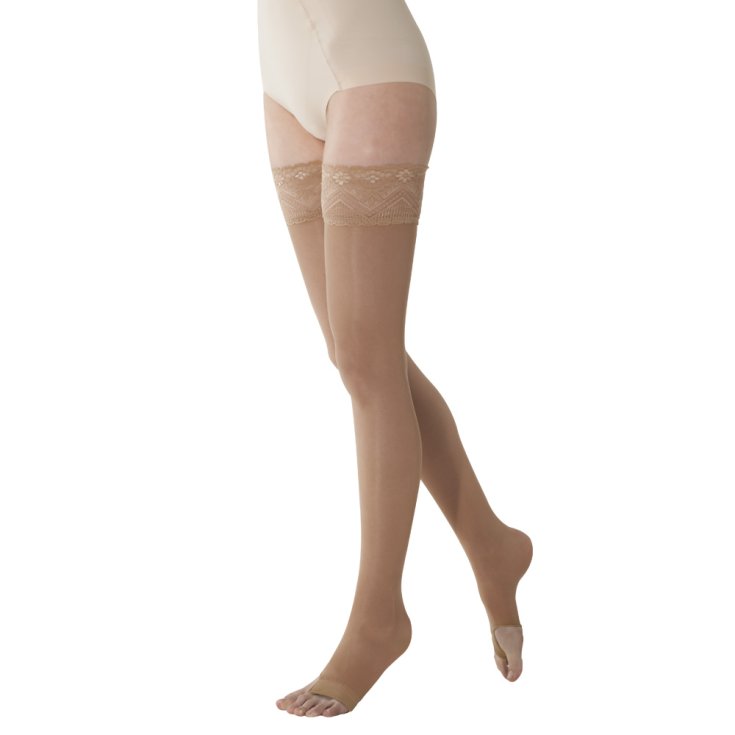 Solidea Marilyn 140 Bas Autofixants Couleur Camel Taille 2 M