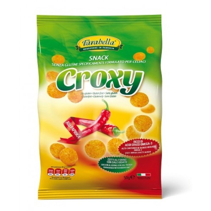 Farabella Croxy Snack Salti Gusto Paprika Sans Gluten 50g