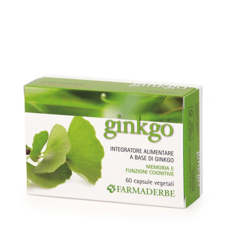 Farmaderbe Ginkgo Biloba Compléments Alimentaires 60 Gélules