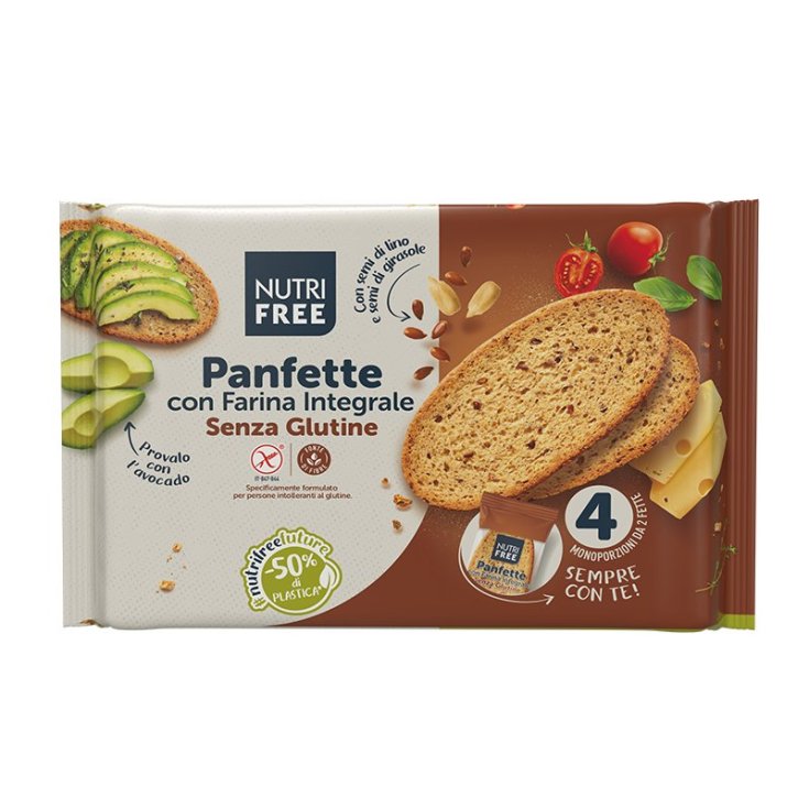 NutriFree Panfette Blé Entier Sans Gluten 340g (85gX4)