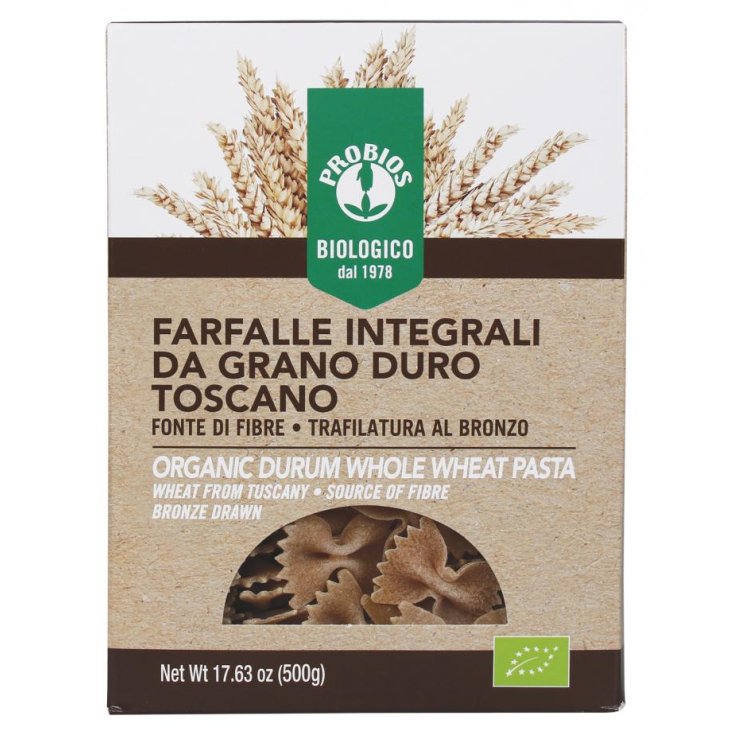 Probios Farfalle de blé entier 500g