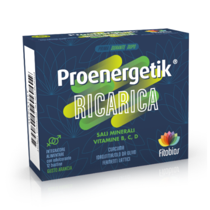 Fitobios Proenergetik Recharge Complément Alimentaire 12 Sachets