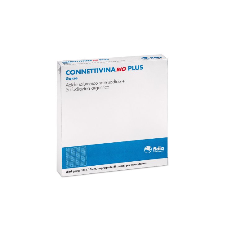 ConnettivinaBio Plus Fidia 10 Gaze (10x10cm)