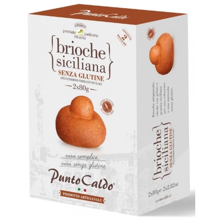 Punto Caldo Brioche Artisanale Sicilienne Sans Gluten 160g