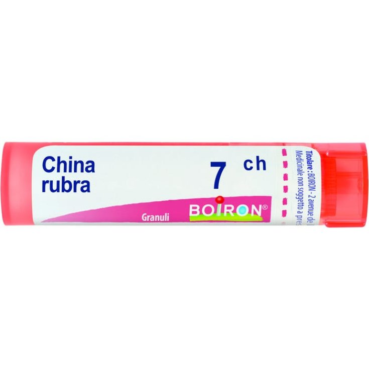 Chine Rubra 7ch Boiron Granulés