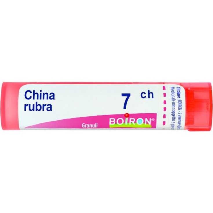 Chine Rubra 7ch Boiron Granulés