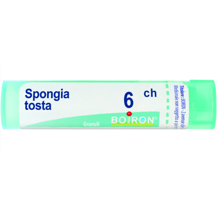 Boiron Spongia Tosta 6ch Remède Homéopathique En Granulés