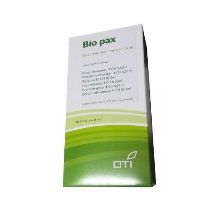 Bio Pax OTI 20 Ampoules Physiologiques