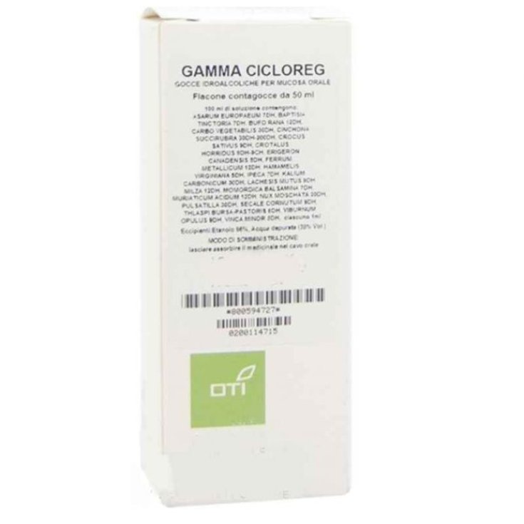 Oti Gamma Cicloreg Remède Homéopathique En Gouttes 50 ml