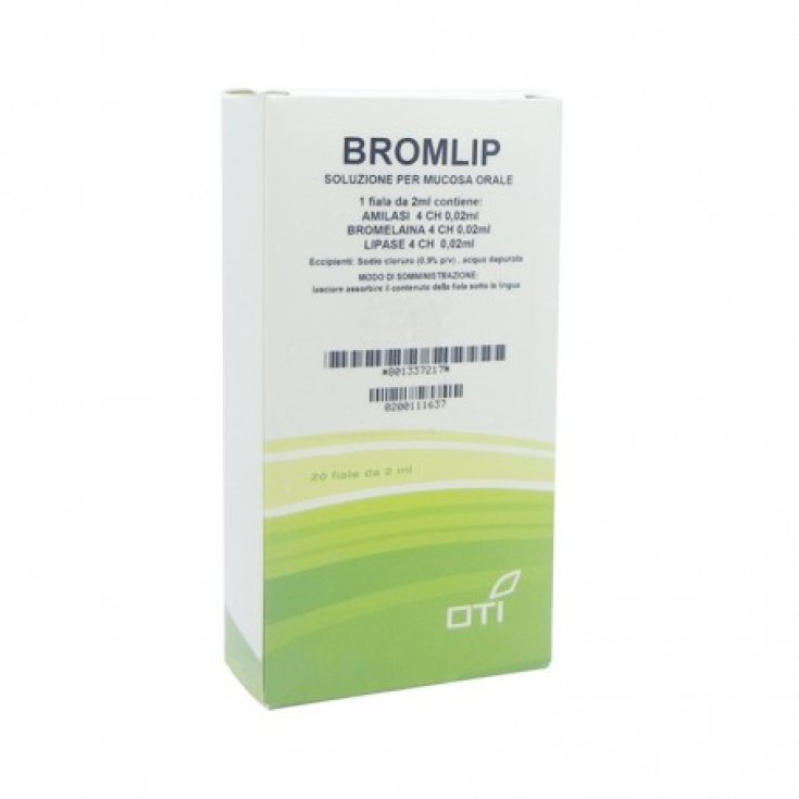 Bromlip OTI 20 Ampoules Physiologiques