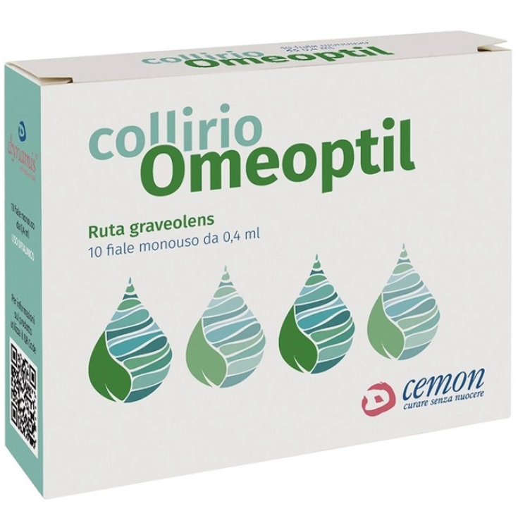 Cemon Omeoptil Collyre Ruta Remède Homéopathique 10 Ampoules