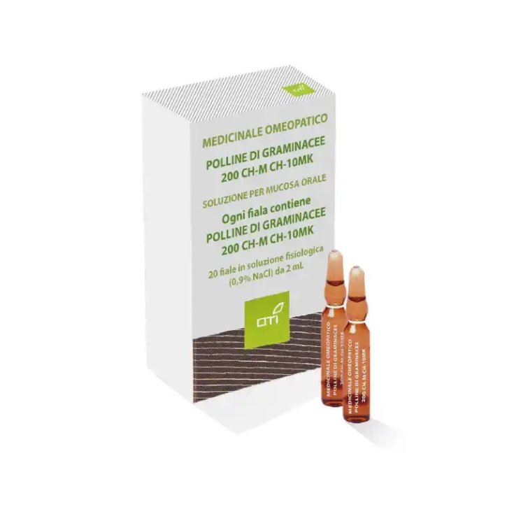 Oti Grass Pollen Spf Remède Homéopathique 20 Ampoules Physiologiques