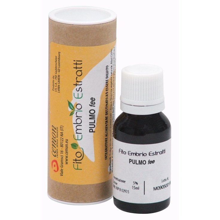 Cemon Pulmo Fee Phyto Embrio Extraits En Gouttes 15 ml