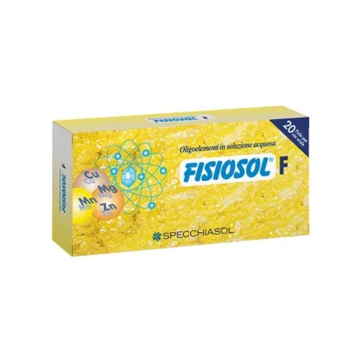 Fisiosol F Specchiasol 20 Ampoules Voie Orale