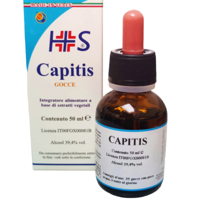 Herboplanet Capitis Remède Homéopathique En Gouttes 50 ml