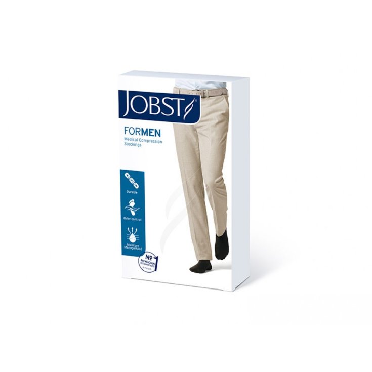 Bsn Medical Jobst For Men Mi-Bas Homme 15-20mmHg Couleur Bordeaux Taille 5 1 Paire