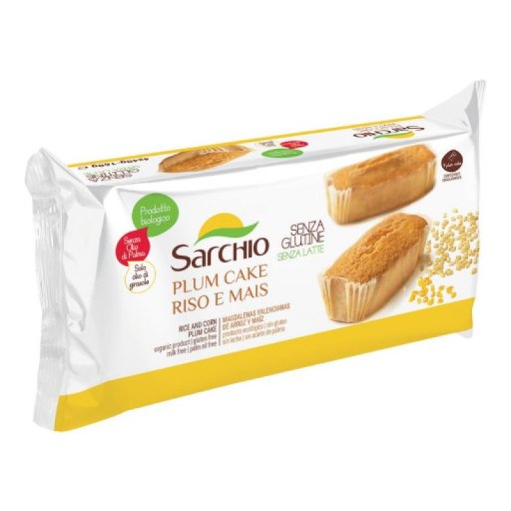 Sarchio Plum Cake Riz Maïs 160g