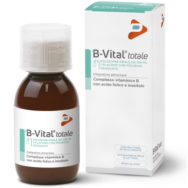 Pharma Line B-vital Total Complément Alimentaire Sans Gluten 100 ml