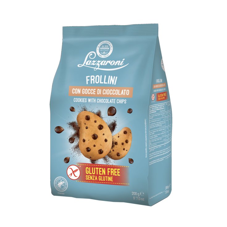 Lazzaroni Sablés Aux Pépites De Chocolat Sans Gluten 200g