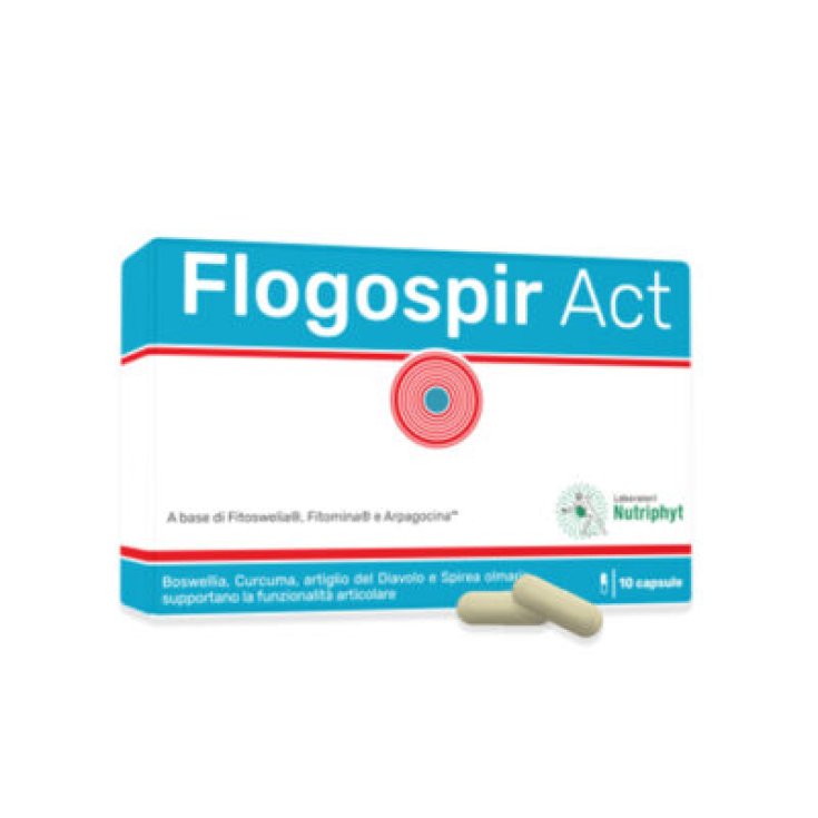 Laboratoires Nutriphyt Flogospir Act 10 Gélules