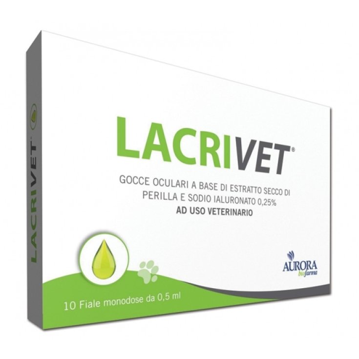 LacriVet Collyre Strip Usage Vétérinaire 10 Flacons