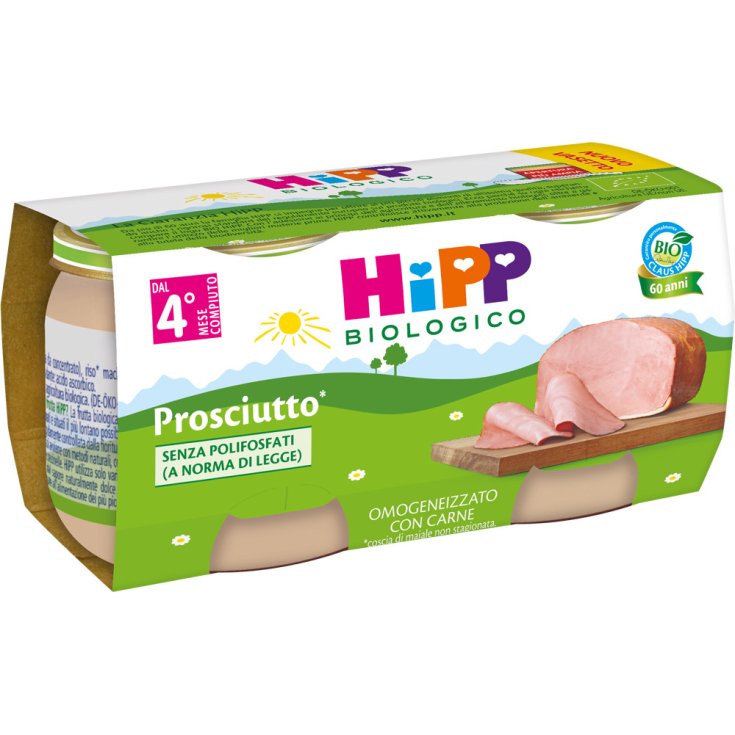 Jambon Cuit HiPP Bio 2x80g