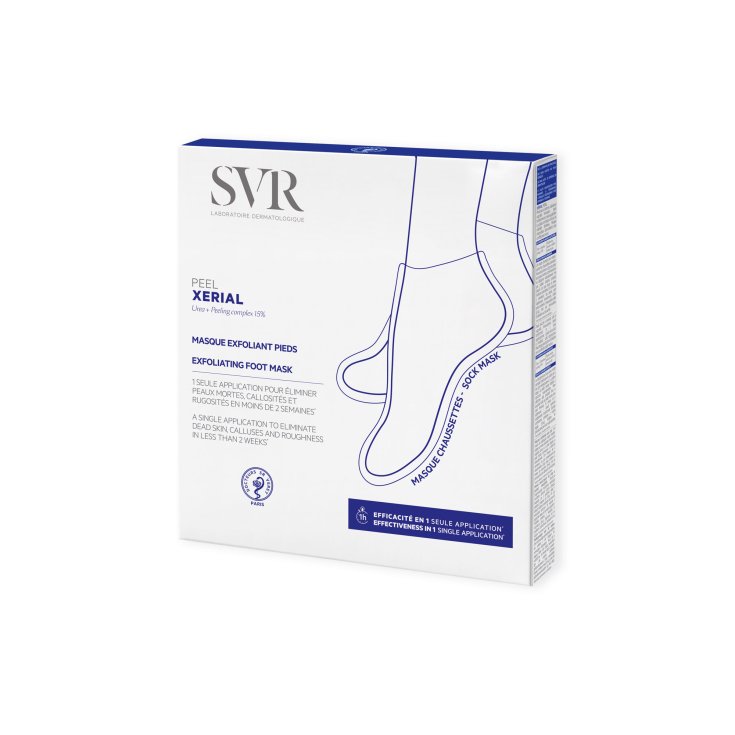 XERIAL Peel Masque Exfoliant Pieds SVR 2 Pièces