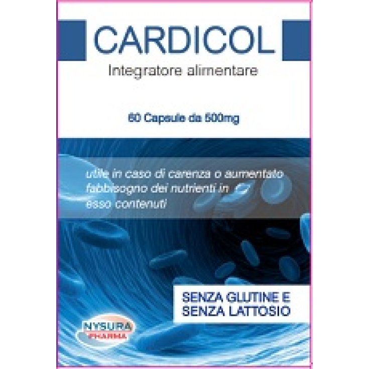 Nysura Pharma Complément Alimentaire Cardicol 60 500mg