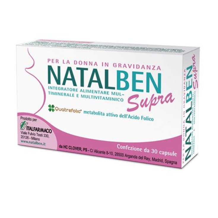 Natalben Supra Italfarmaco 90 Capsules Molles