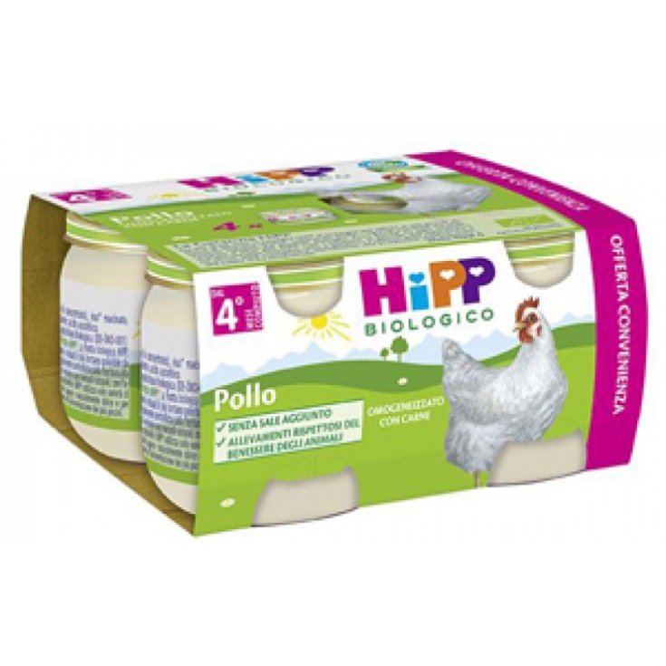 HiPP Poulet Bio 4x80g