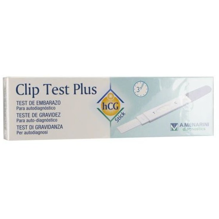 Clip Test Plus Test de grossesse HCG Stick 1 Test