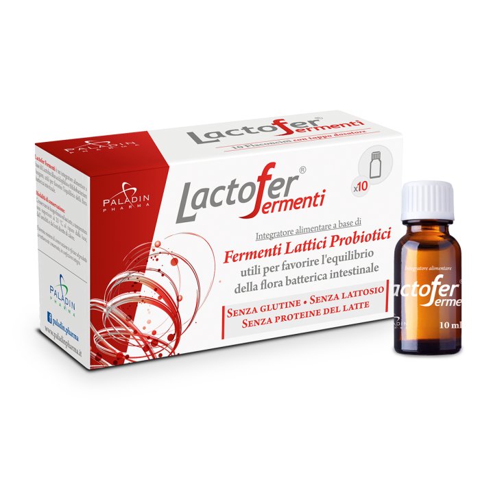 Paladin Pharma Lactofer Ferments Lactiques 10 Ampoules De 10 ml