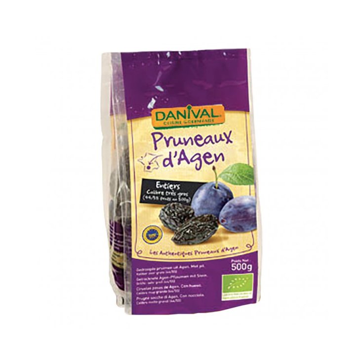 Danival Prunes D'Agen Séchées Bio 500g