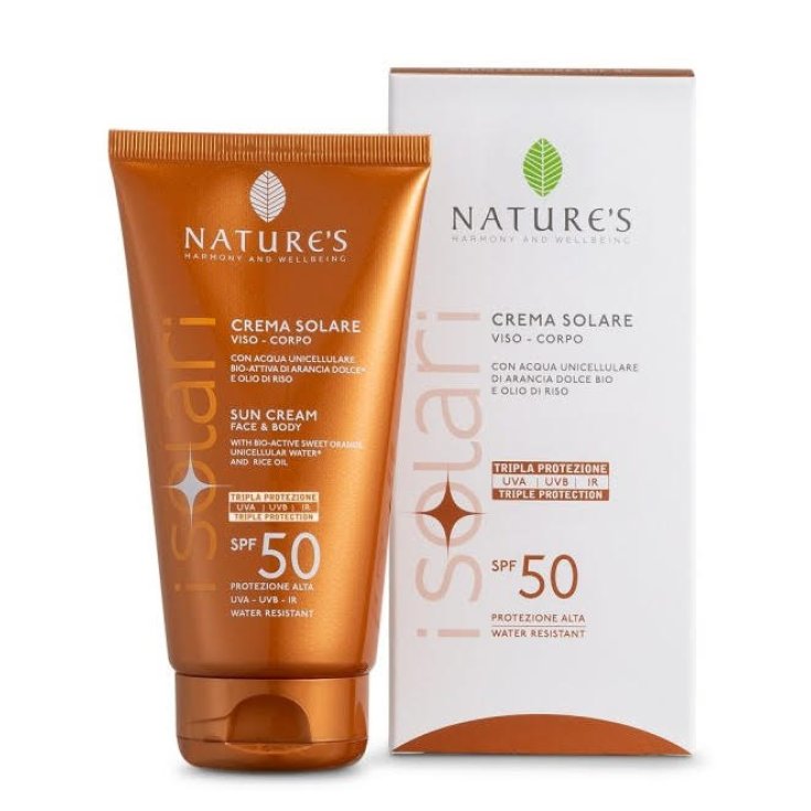 Nature's I Solari Crème Solaire Visage Corps Spf50