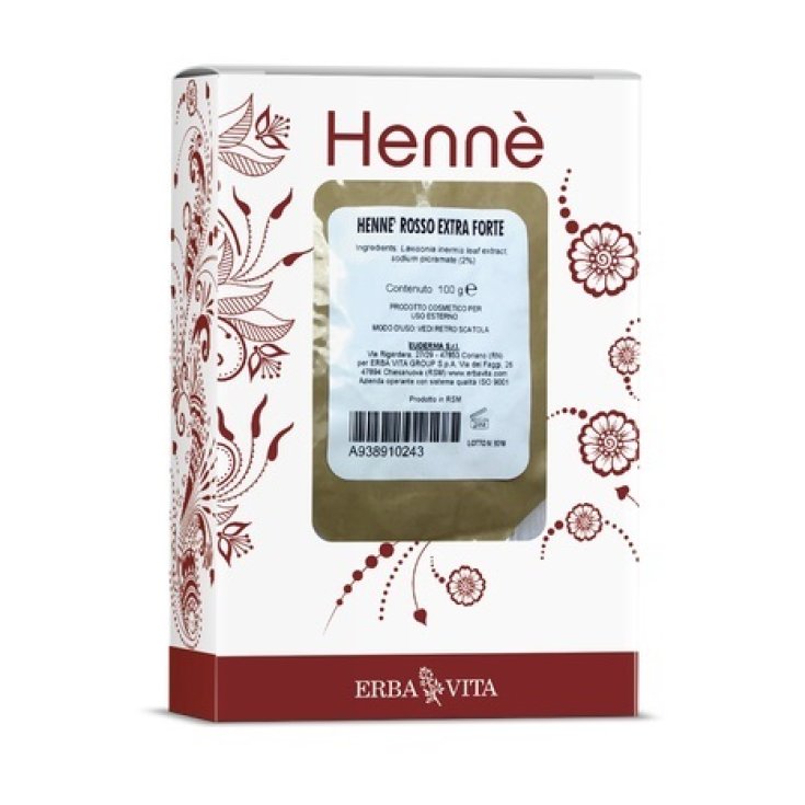 Extraforte Henné Rouge Erba Vita 100g