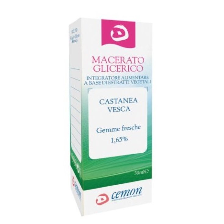 Cemon Castanea Vesca Gemmes Mg Homéopathie 30ml