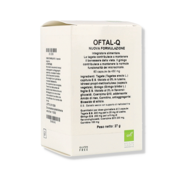 Oftal Q Nouvelle Formulation OTI 60 Gélules