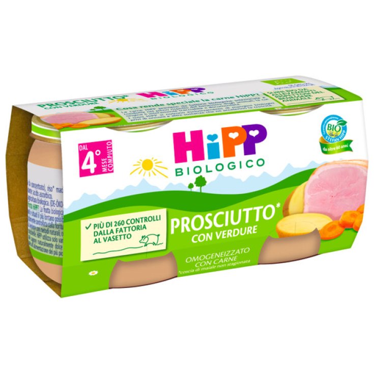 HiPP Jambon Bio aux Légumes 2x80g