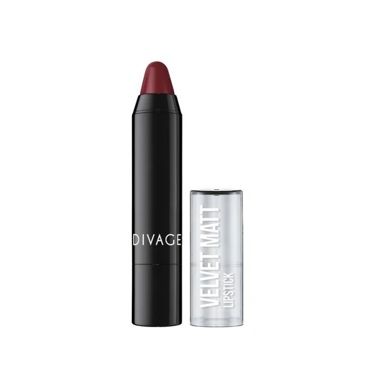 Divage Velvet Matt Chubby Rouge à Lèvres Effet Mat 08 Chocolat
